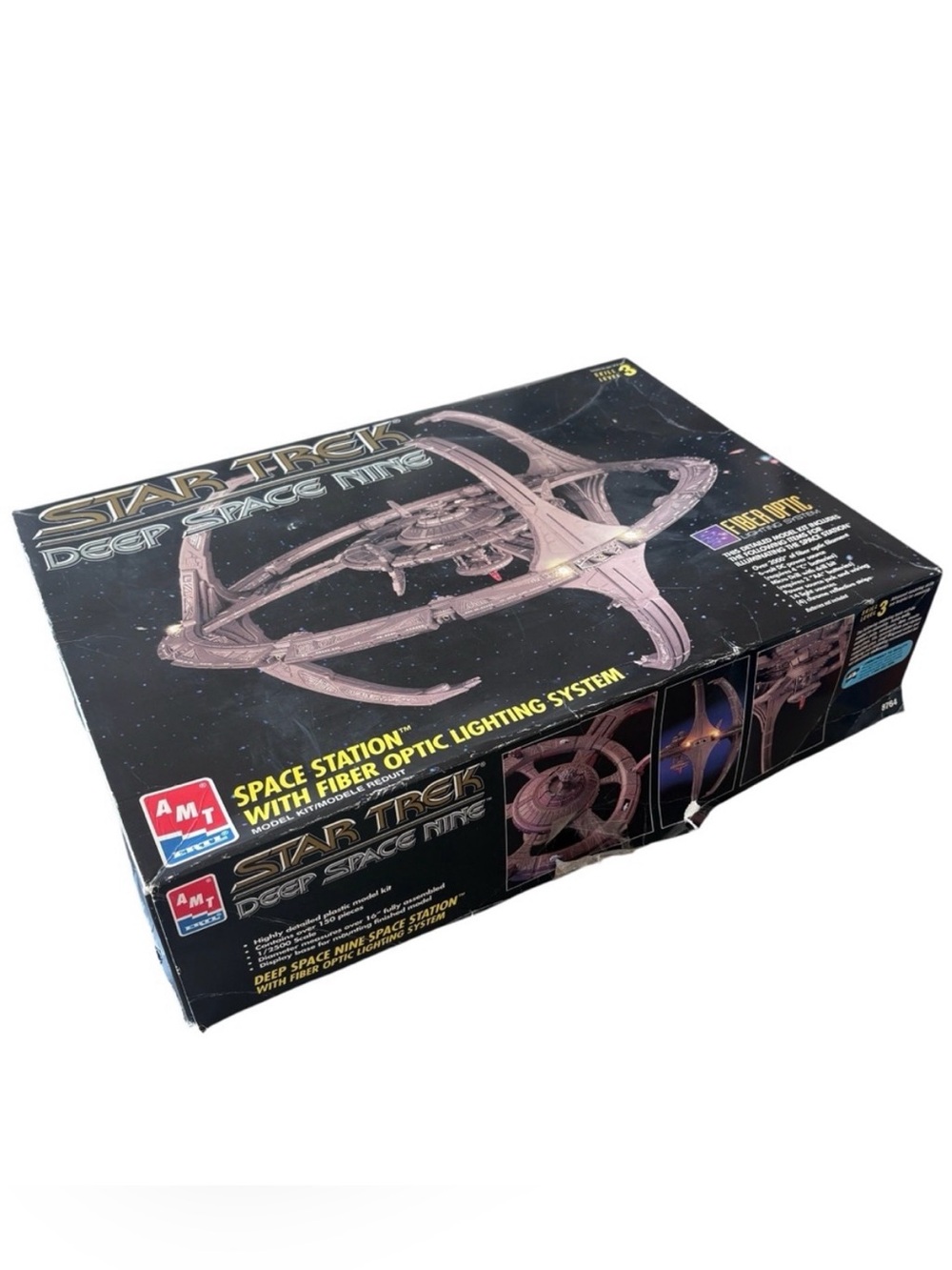 Vintage 1994 Star Trek DS9 Fiber Optic Model Kit
